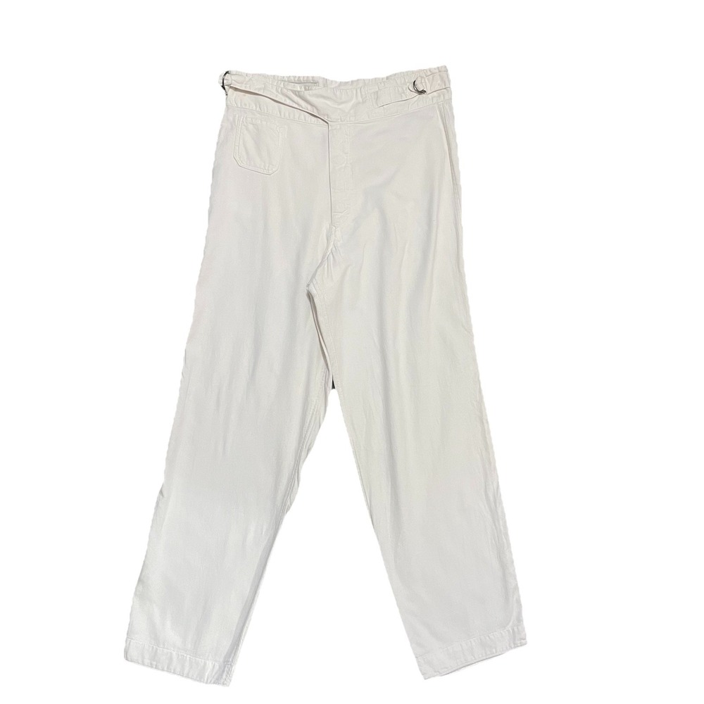 45rpm Woman's Cotton High Waist Relaxed Tapered Pants Size 2 Casual Japanese - Picture 16 of 16